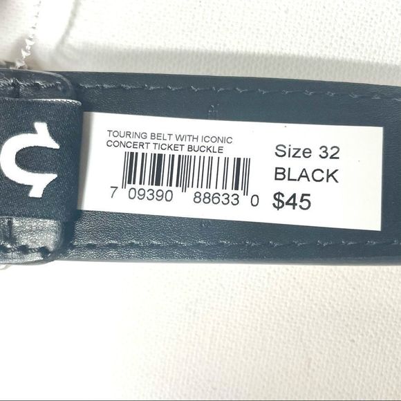 True Religion Buddha Logo Belt Men’s New - Picture 9 of 9